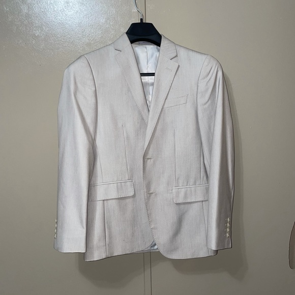 Light brown suit